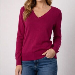 Catherine Malandrino Fuchsia Knit Top